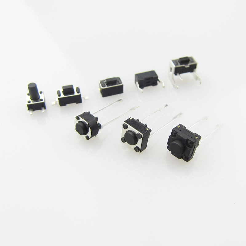 2 pins DIP and SMT tactile switch with reel package