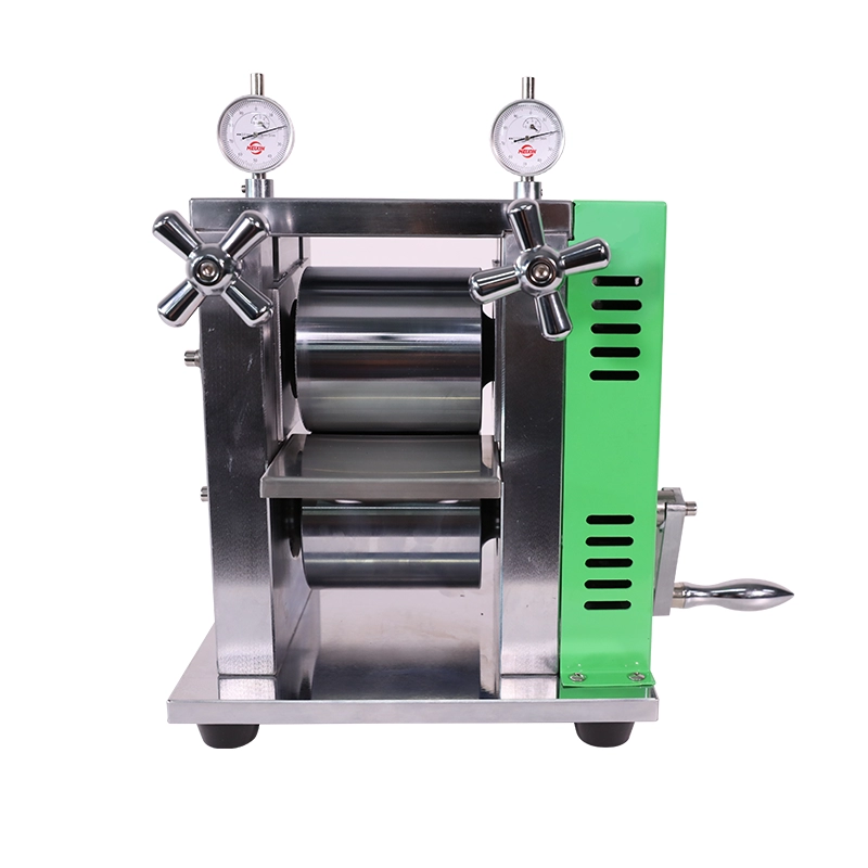 Manual Rolling Press Machine For Lithium Battery Electrode Sheet Calendering