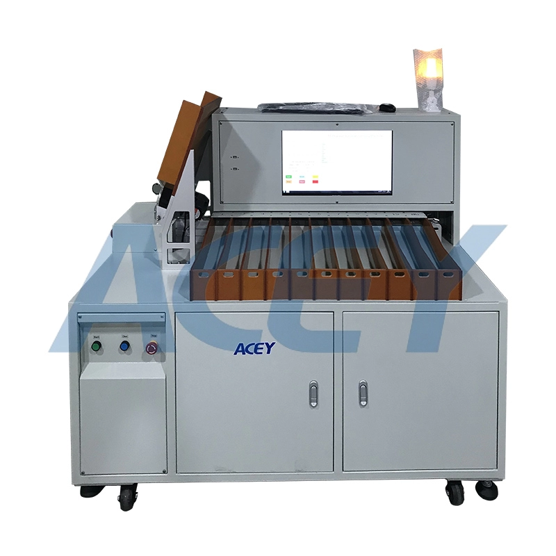 11 Channel 18650 26650 32650 Battery Sorting Grading Machine For Cylindrical Cell