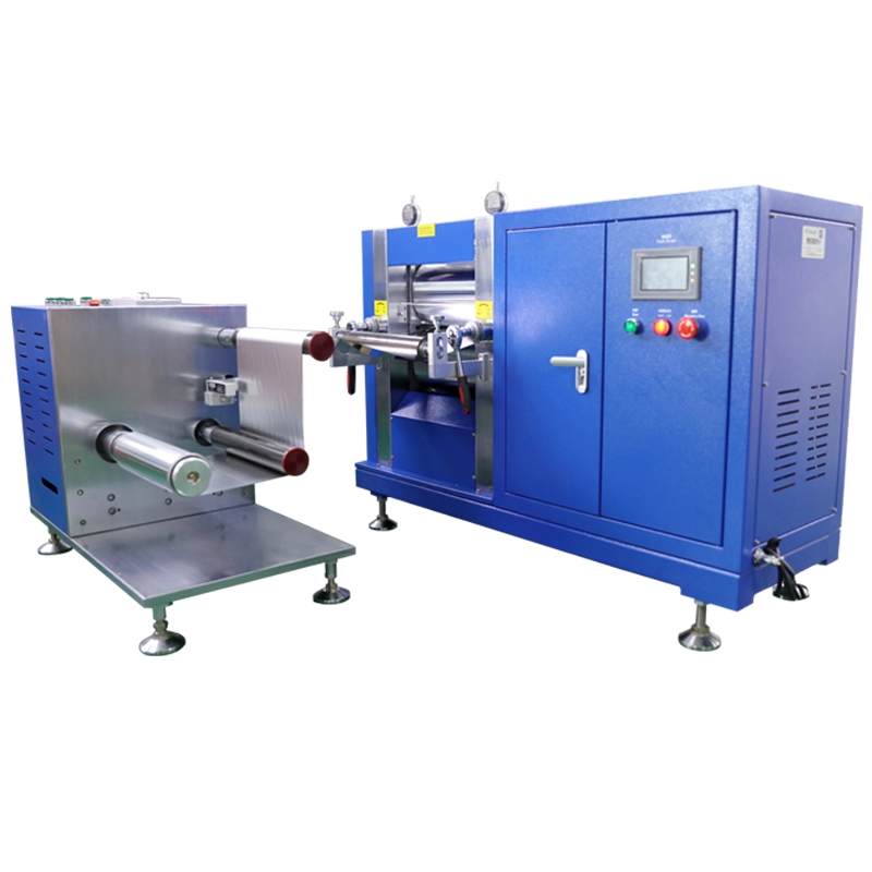 Rewinding and Unwinding System For Battery Hydraulic Roller Press Machine