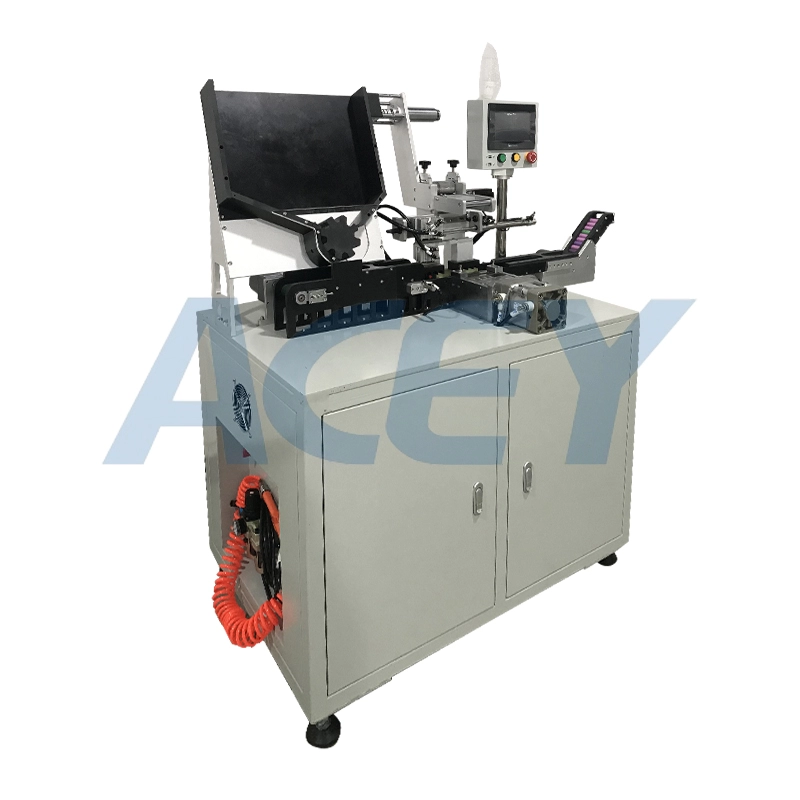 Automatic Lithium Ion Battery Insulation Paper Sticking Machine For Cylindrical Cell