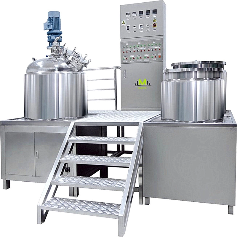 Cosmetic equipment vacuum emulsifying mixer (fixed type）