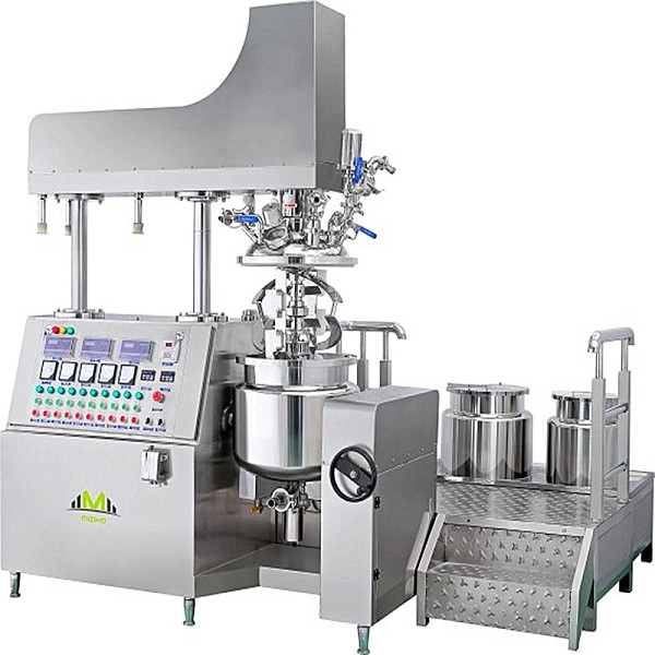 Face cream making equipment vacuum emulsifying mixer