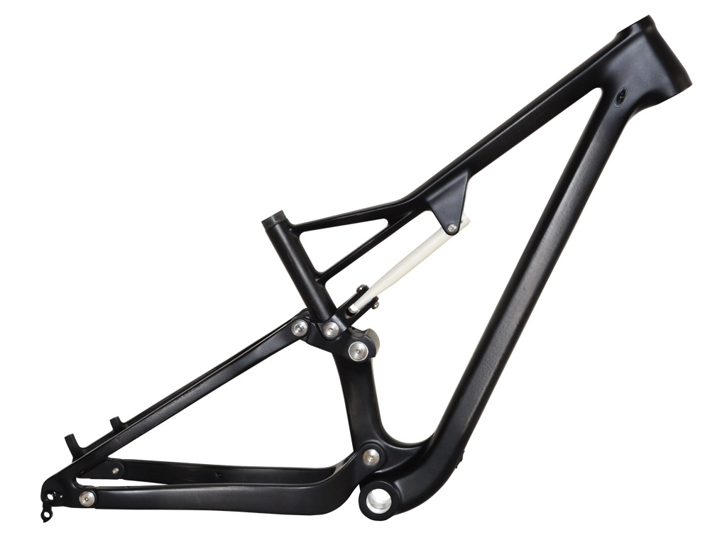 29er Carbon Fiber Full Suspension Mountain Bike Frame For XC