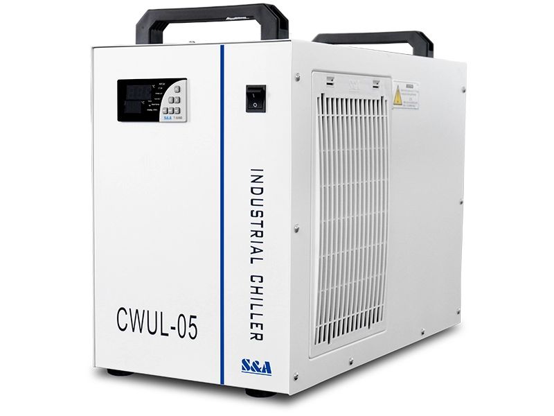 recirculating chiller for cooling 3W-5W UV laser
