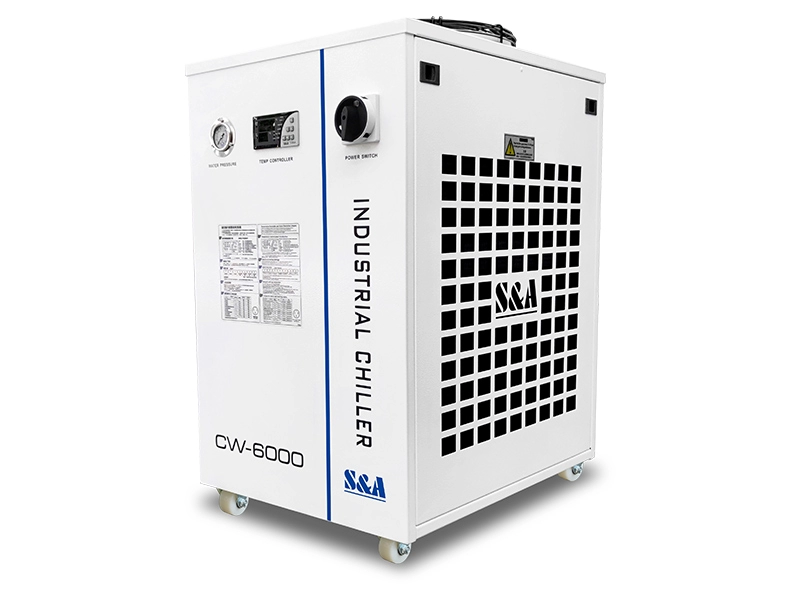 co2 glass laser tube water chillers