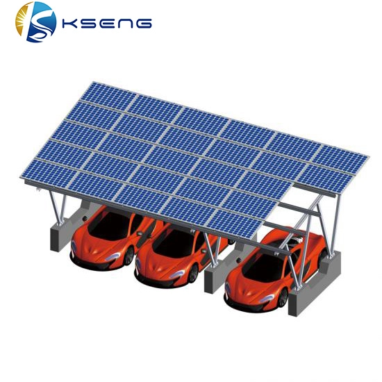Aluminum Alloy Solar Carport Mounting Structure