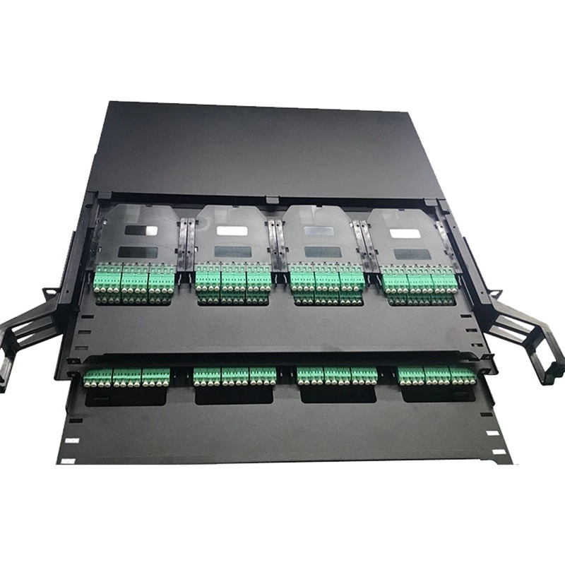 High Density 19" MPO/MTP Patch Panel SM OM3 OM4 OM5 48/96/144 Core
