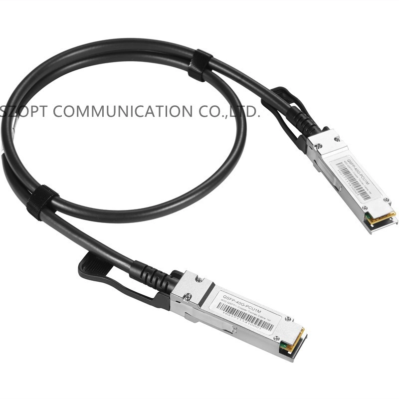 High Speed DAC Patch Cable 40G QSFP+ 100G QSFP28 Direct Attach Copper Cable
