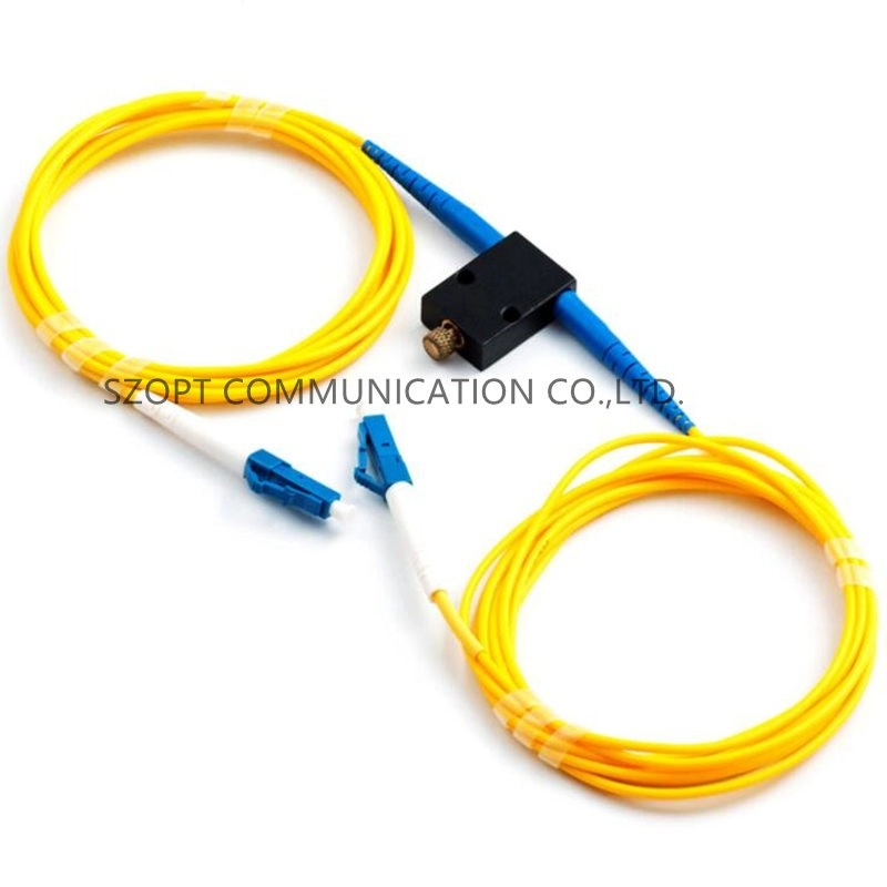Variable In-line Fiber Optical Attenuator VOA LC SM UPC APC 0-60dB