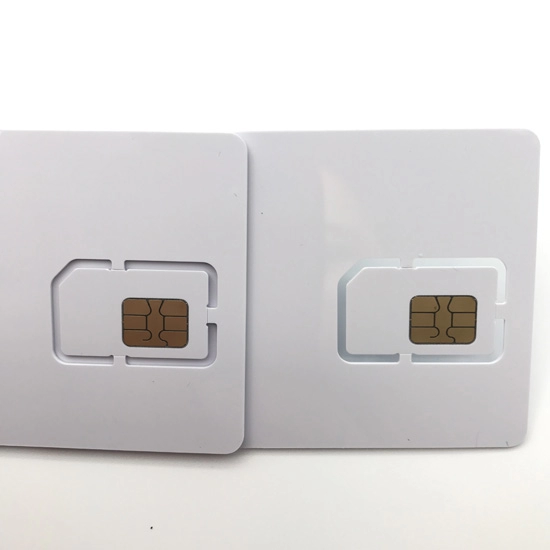 Writable And Readable Plastic Blank SIM Card