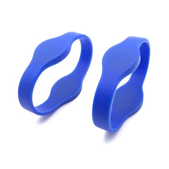 Dual Frequency Long Range Silicone RFID Wristband For Security Solution