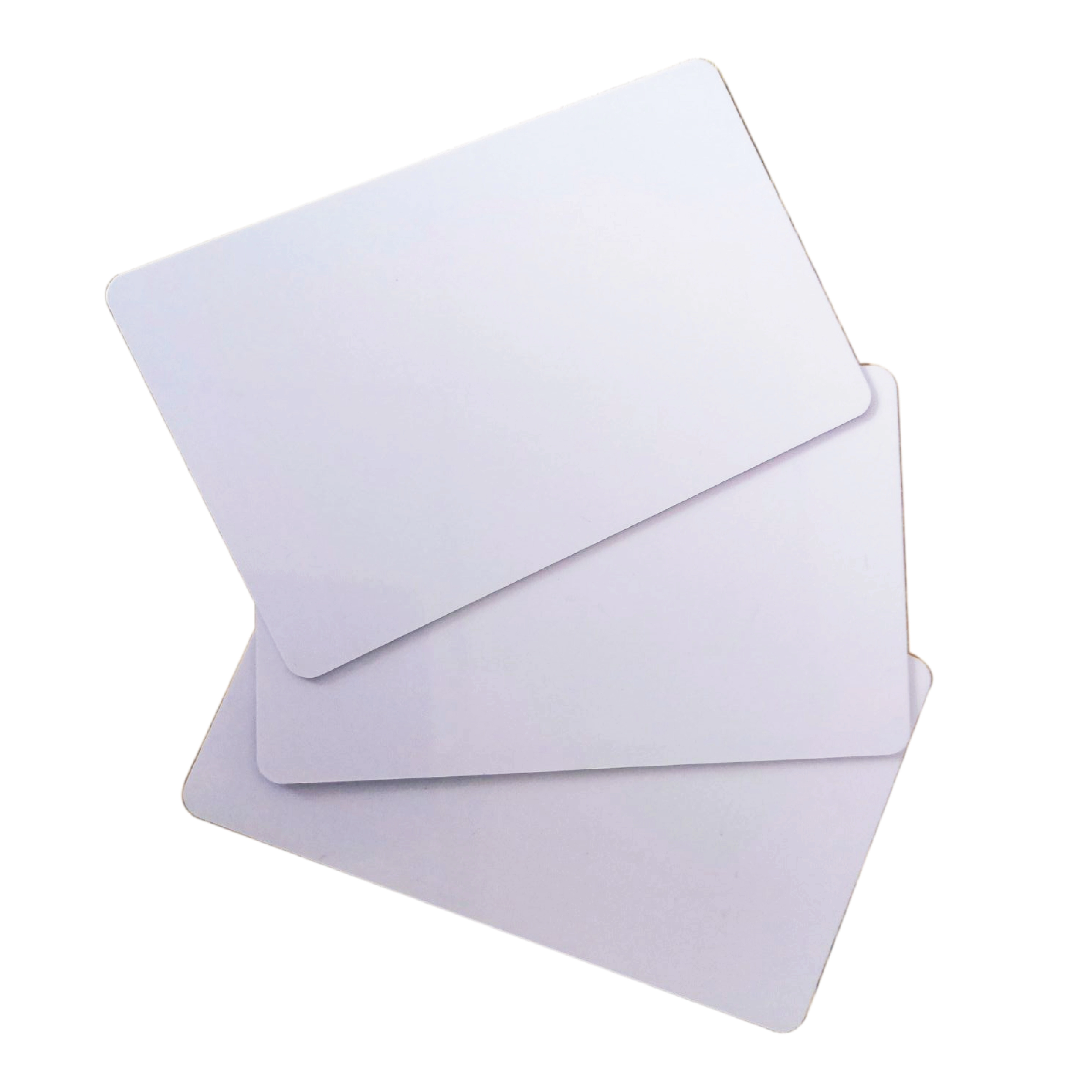 White Blank PVC Card with Chip