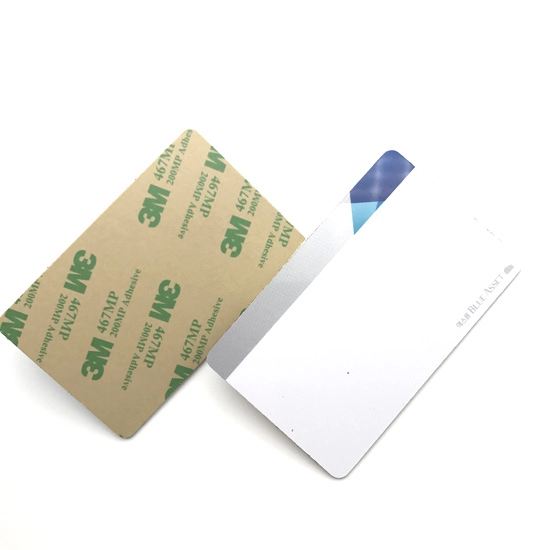 Long Range Alien H3 Chip Contactless UHF RFID Card With Adhesive