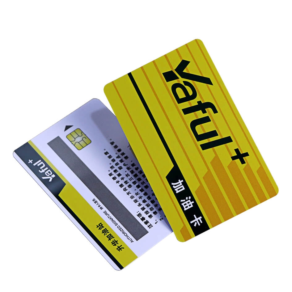 CR80 Plastic PVC Glossy VIP Membership Cards With Signature Panel