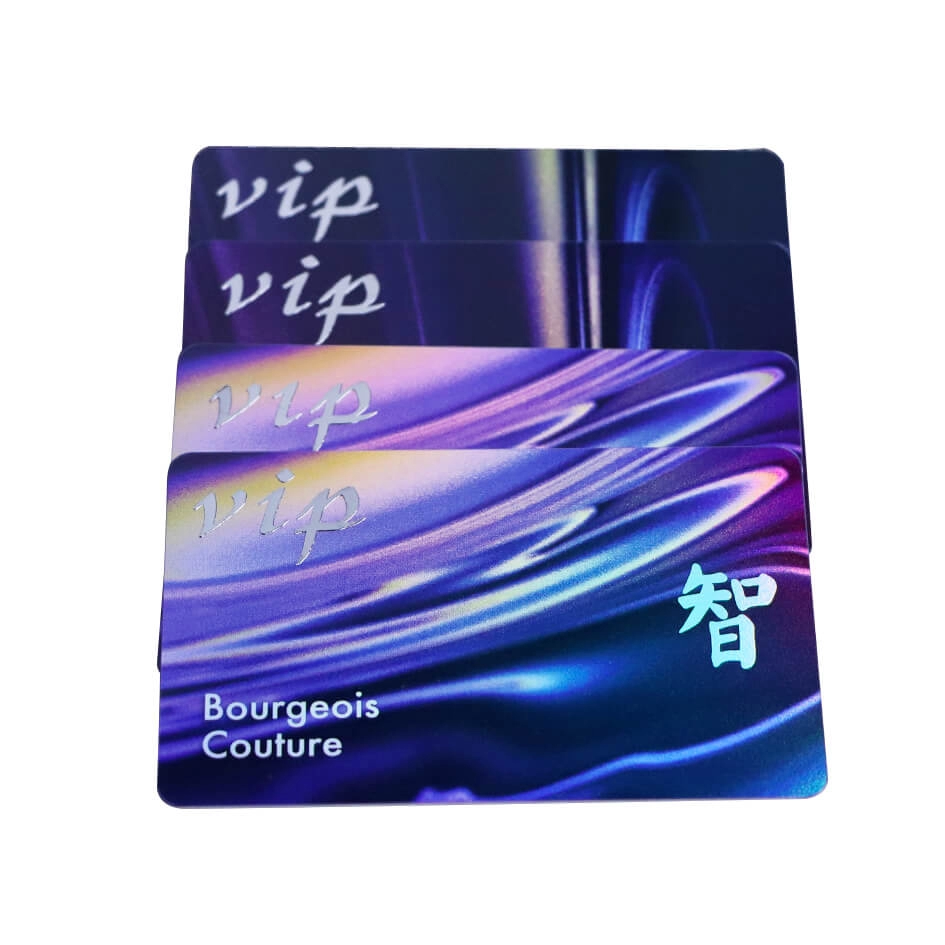 Plastic PVC 13.56MHz I-CODE SLI Printable Loyalty Cards