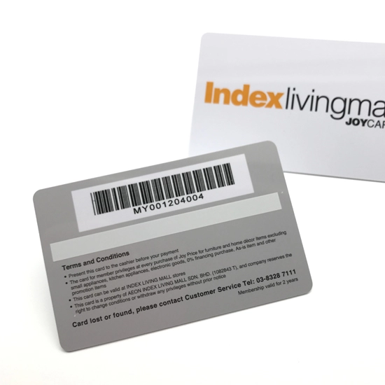 Printing 128Type Barcode Membership Card