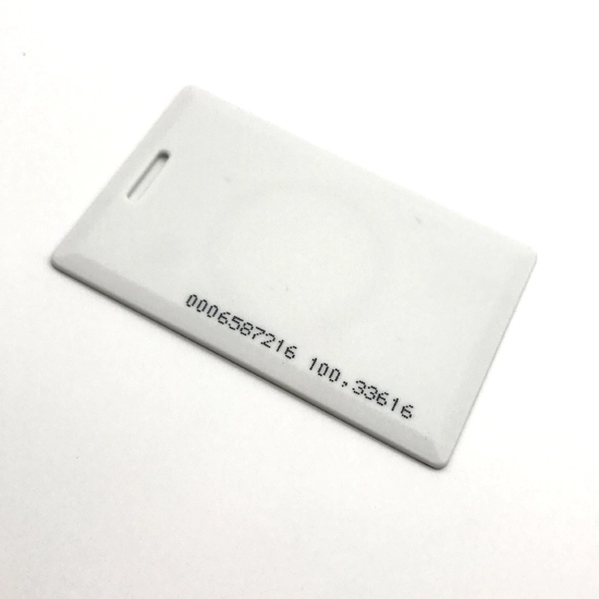 RFID T5577 chip 125Khz ID Clamshell Thick Card For Access Control