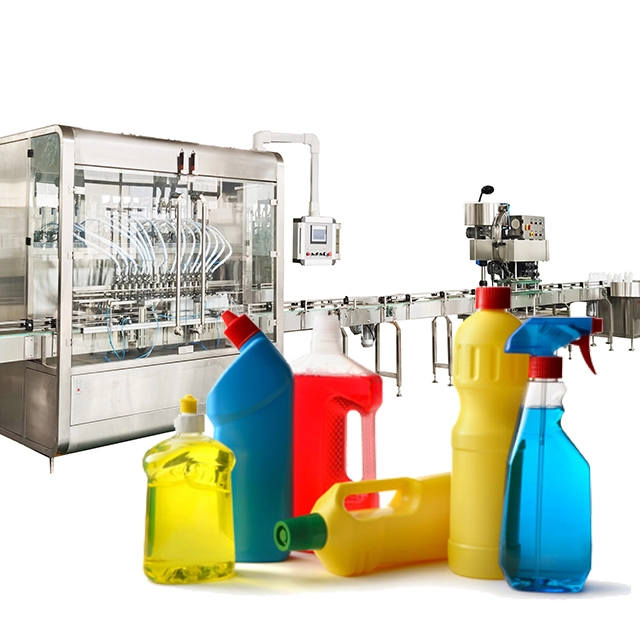 Household Cleaning Products Filling and Packing Line