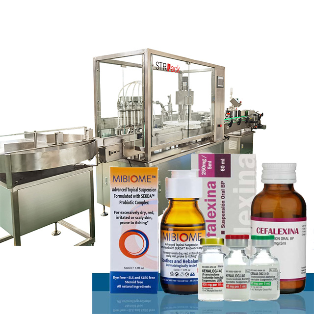 Pharmaceutical and Nutraceutical Filling Line