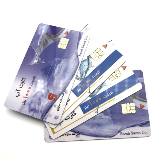 ISSI4442 Contact Chip Smart Card With Designed Printing