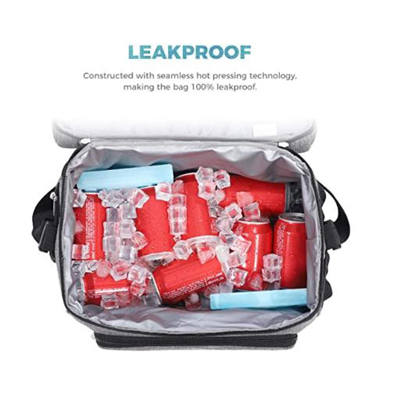 Insulated Soft Cooler Bag Leak-Proof Cooler Tote Holds up to 32 Cans