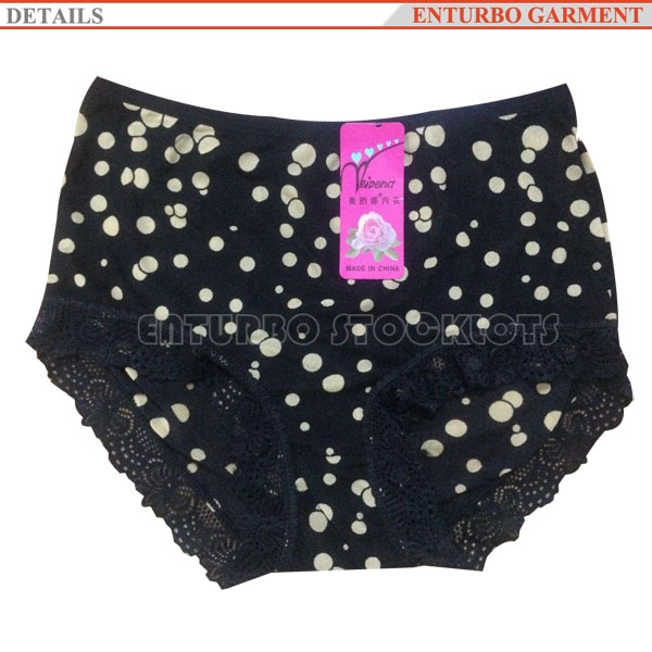 Ladies polyester mixed style panty