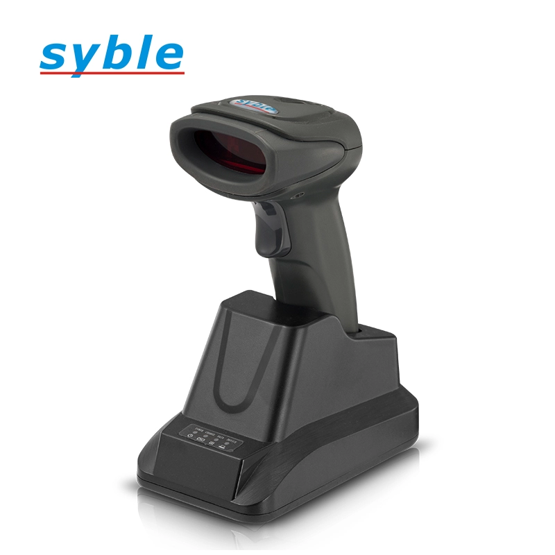 Syble 2.4G 1D wireless laser barcode scanner with high sensitive