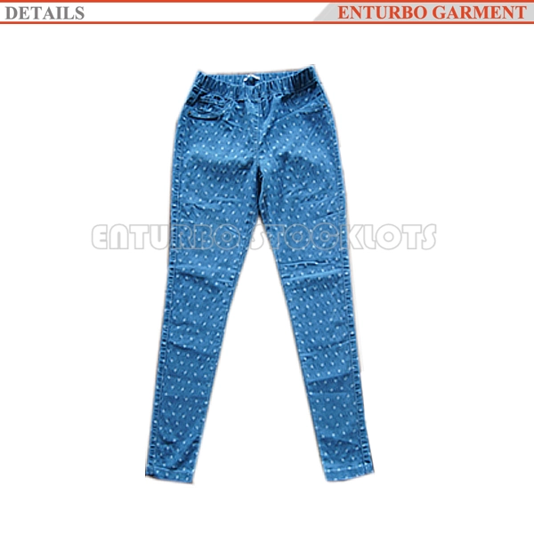 Ladies casual style jeans skinny