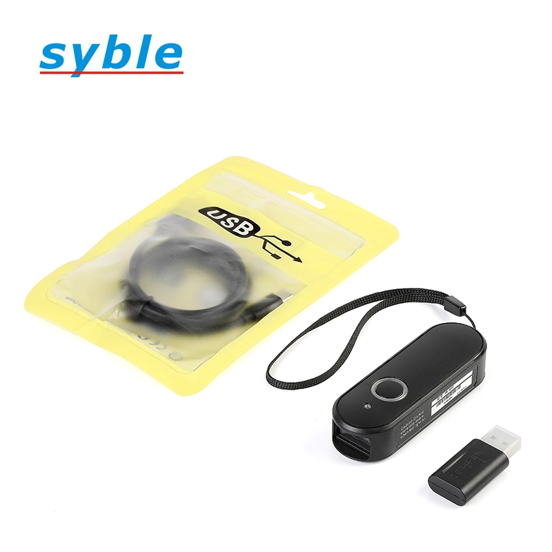 Portable wireless 1D/2D Barcode Scanner with Memory Bluetooth Barcode Readers Price with Display