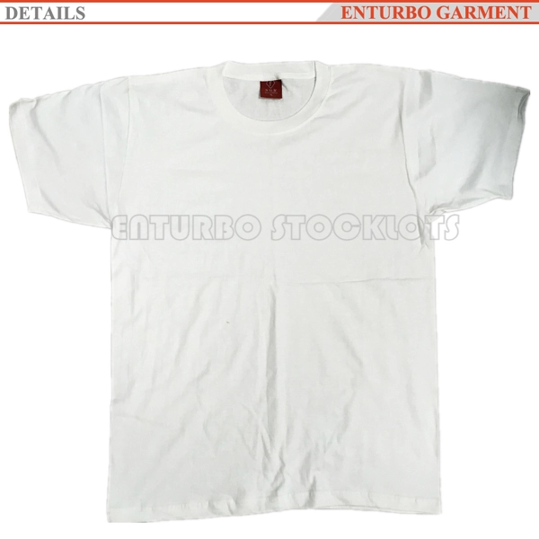 Men's white Color cotton short sleeve t-shirt