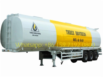 Oil / Diesel tanker semitrailer 40CBM diesel tanker trailer
