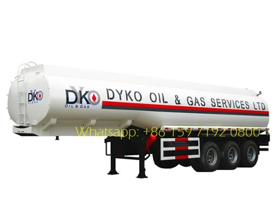 Nigeria 35 CBM Oil tanker semitrailer for sale