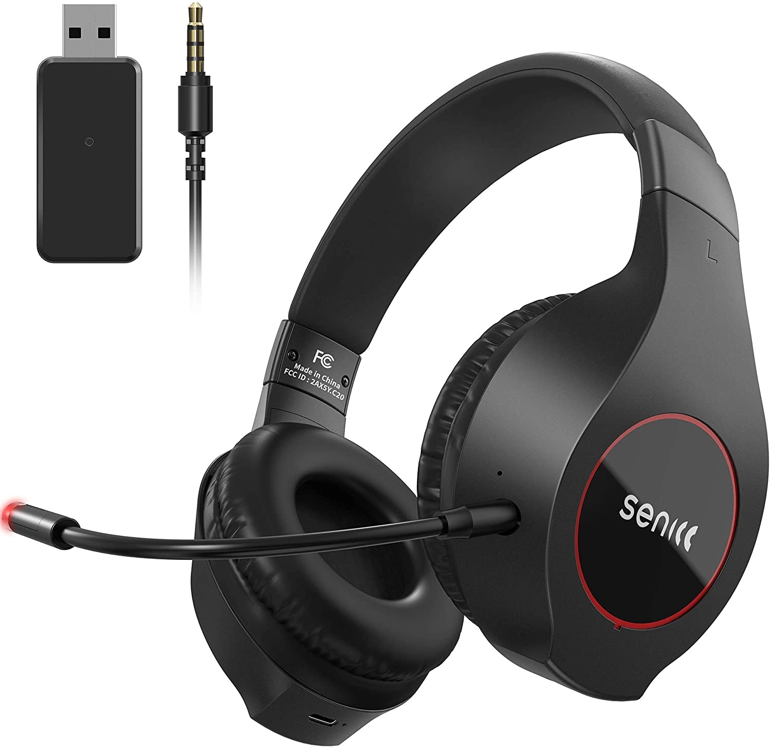 SOMIC C20 2.4G wireless gaming headset with microphone