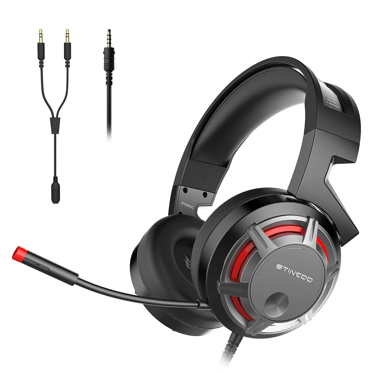 SOMiC G926S 3.5mm wired headset pc gaming headset for computer with mic