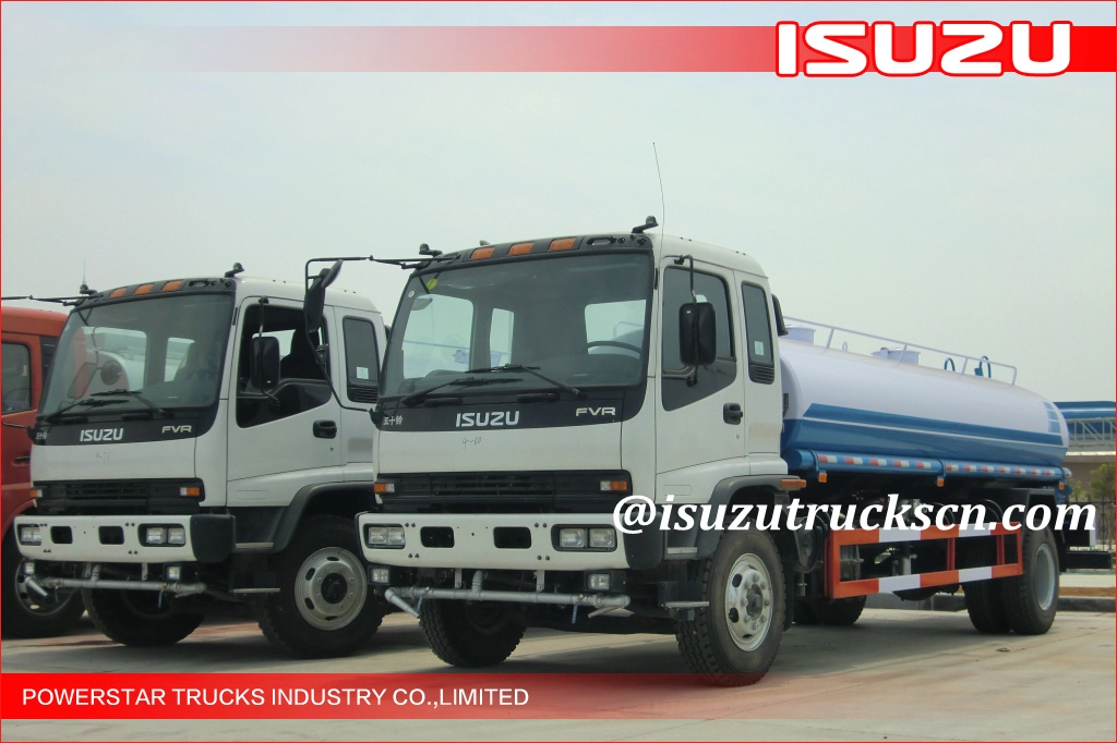 15000L Afghanistan Isuzu Water Tank Trucks/ City Clean Truck/Sprinking Truck