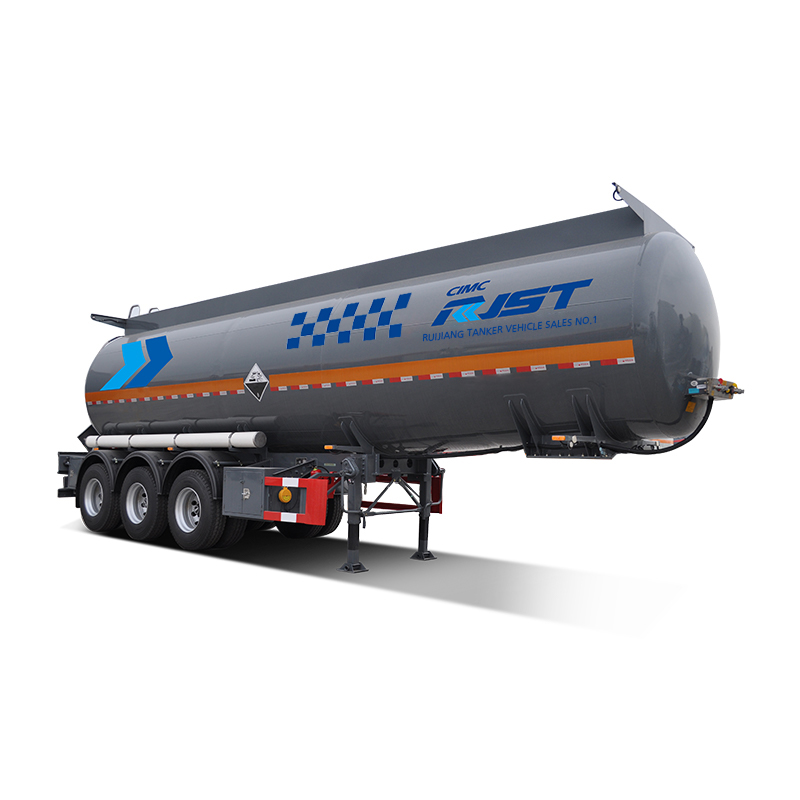 Stainless steel tank semi-trailer - CIMC RJST Liquid truck