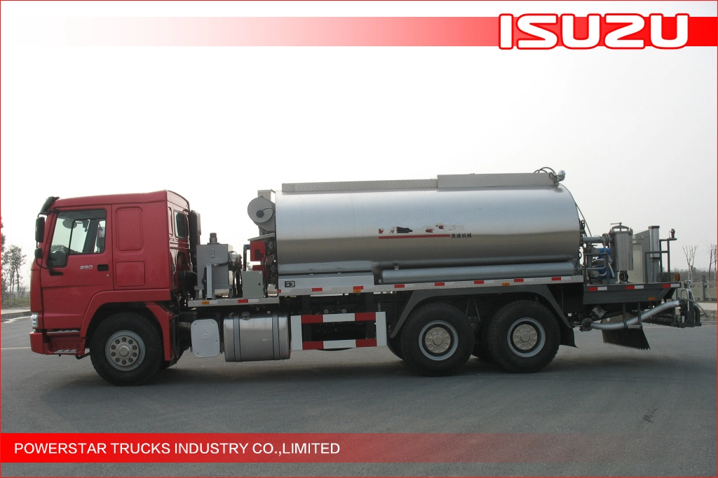 12000L 6x4 ISUZU asphalt distributor truck bitumen distribution truck