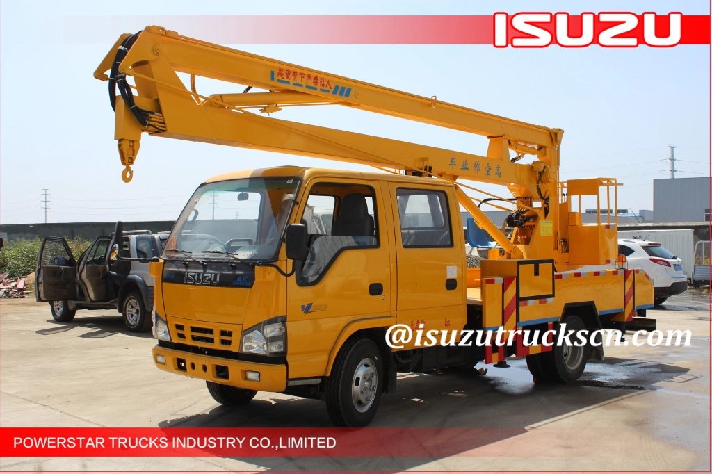 16m Vietnam quality Isuzu Hydraulic Working Platform Vehicle