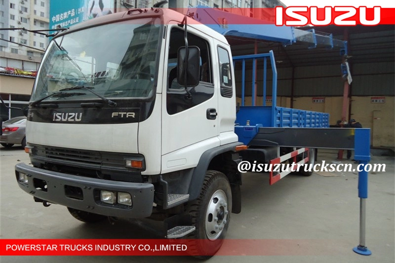 Kenay 6.3Ton 4*2 Isuzu Chassis with Articulated Boom Crane
