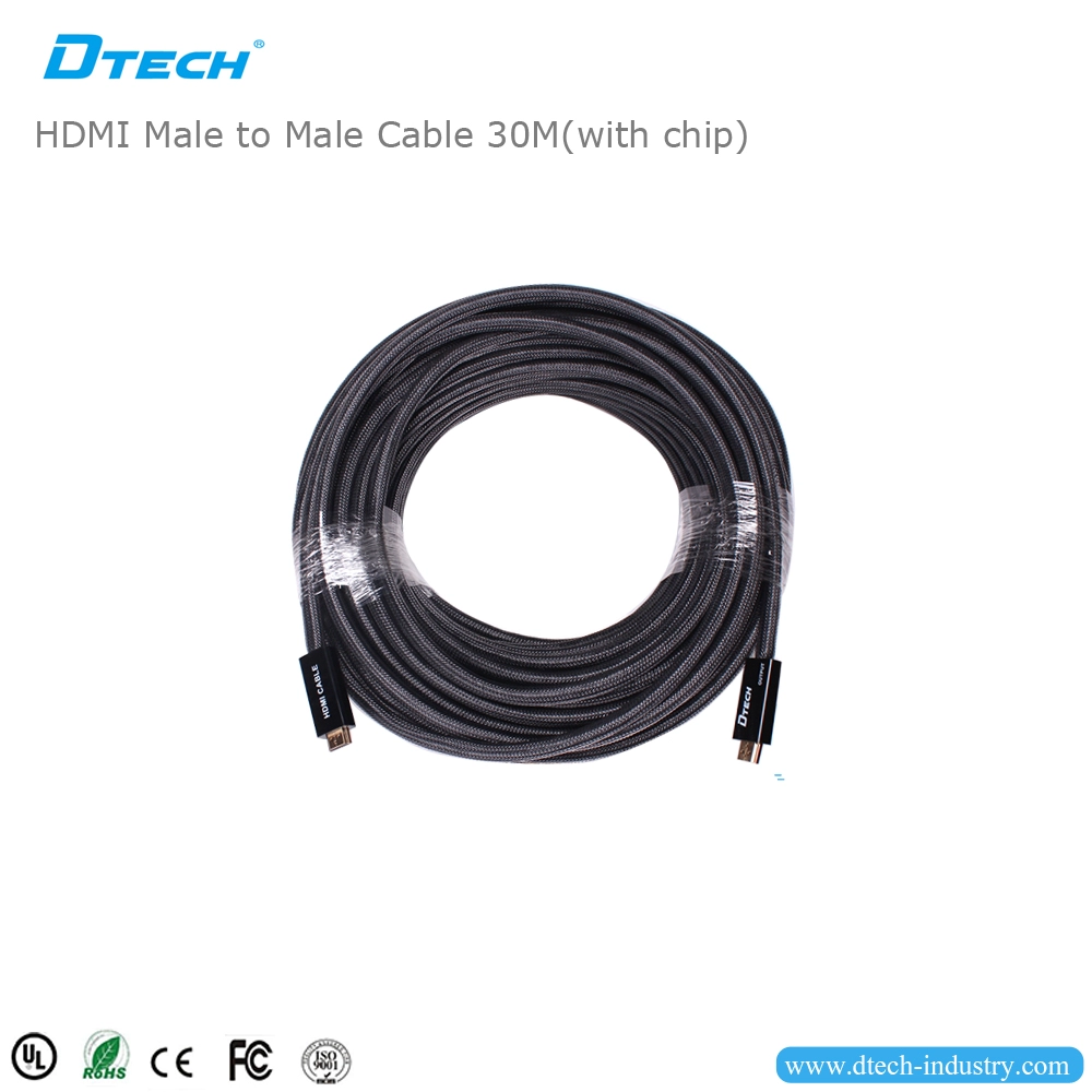 DTECH DT-6630C 30M hdmi cable with chip