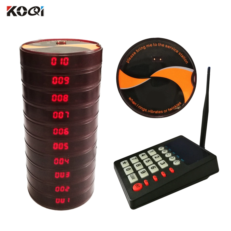 waiter paging system restaurant buzzer pager China Manufacturer