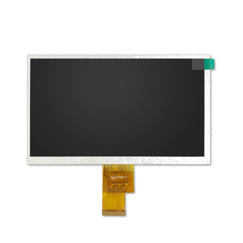 Super high brightness 7" TFT LCD display 800×480 resolution