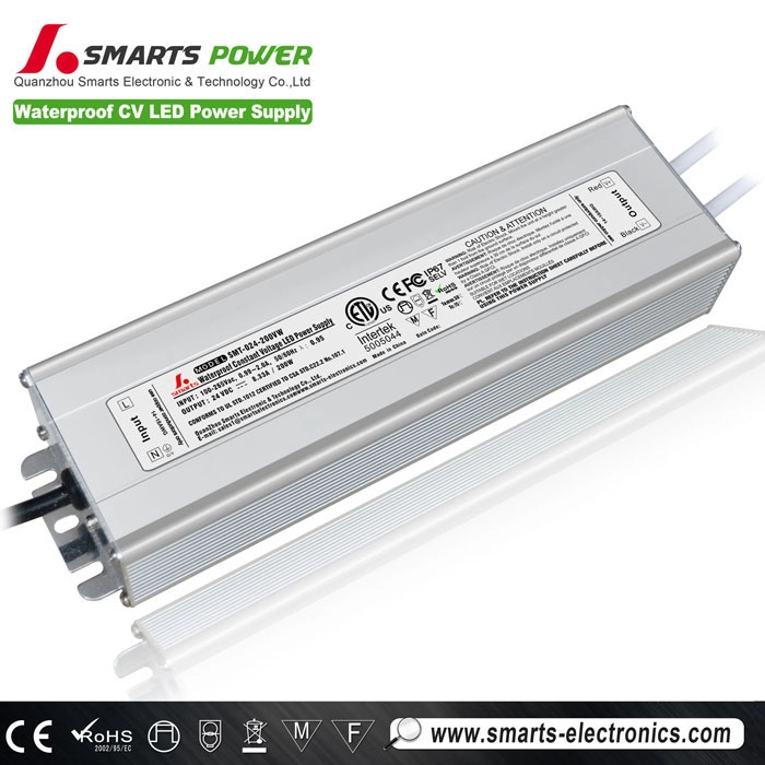 AC to DC 24V 200W Constant voltage LED power supply