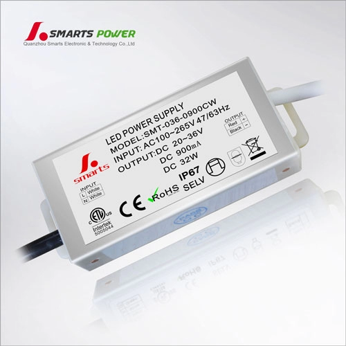 900ma Constant current power supply 32w with CE & ROHS certificates