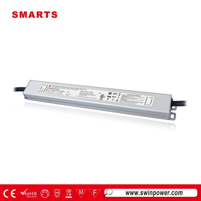 slim led driver dimmable 24 volt led power supply series 30w 36w 60w