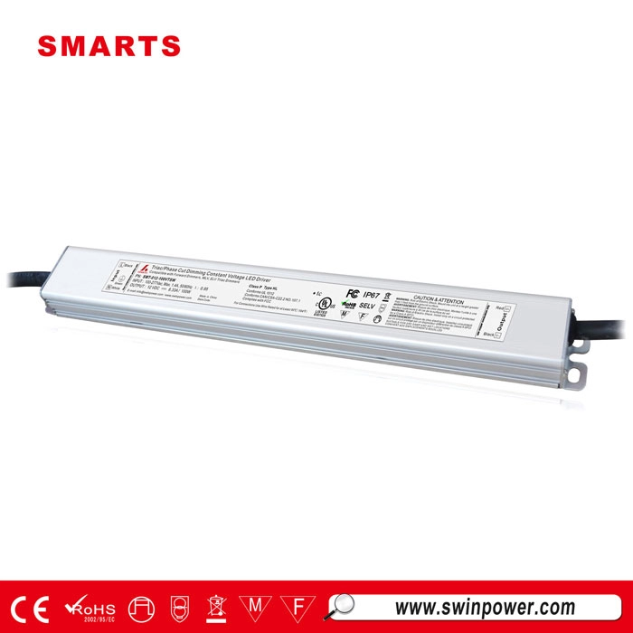 slim power supply dimmable led 100w 12 volt power supply for led strips