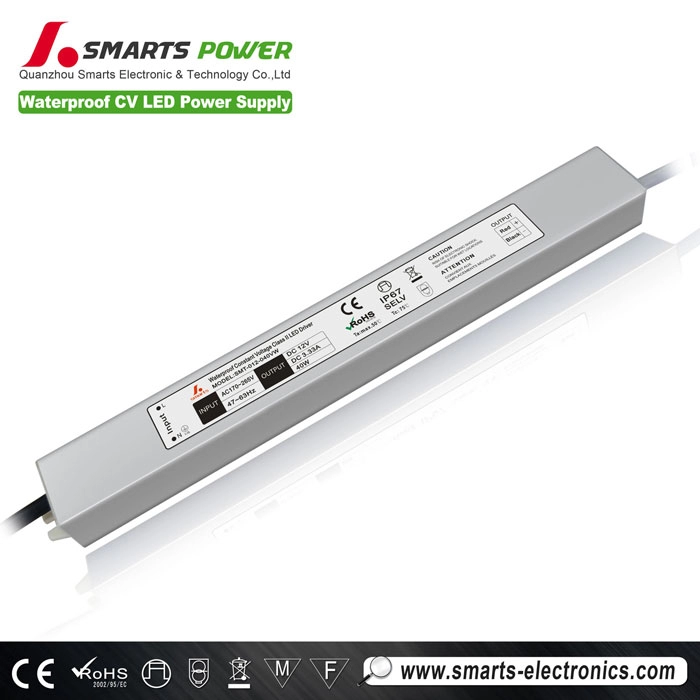 AC to DC 12V 40W Constant voltage LED transformer
