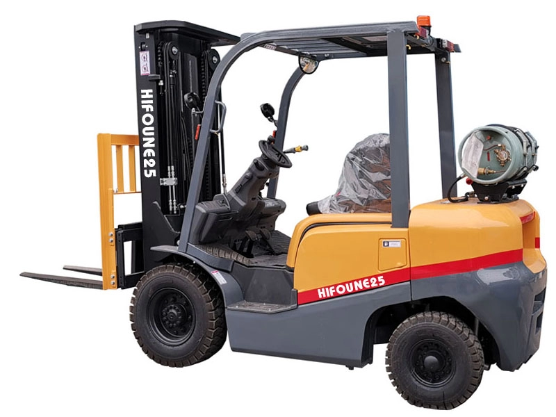 Hifoune 2.5 Ton Nissan Gasoline Lpg Forklift Truck System For Sale | Hifoune Forklift