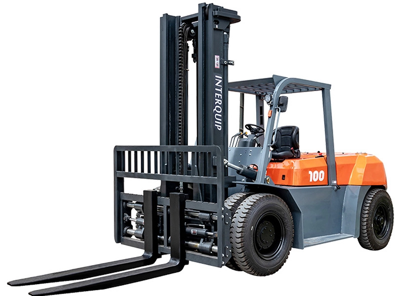 10 Ton Big Industrial Diesel Forklift with Clamp